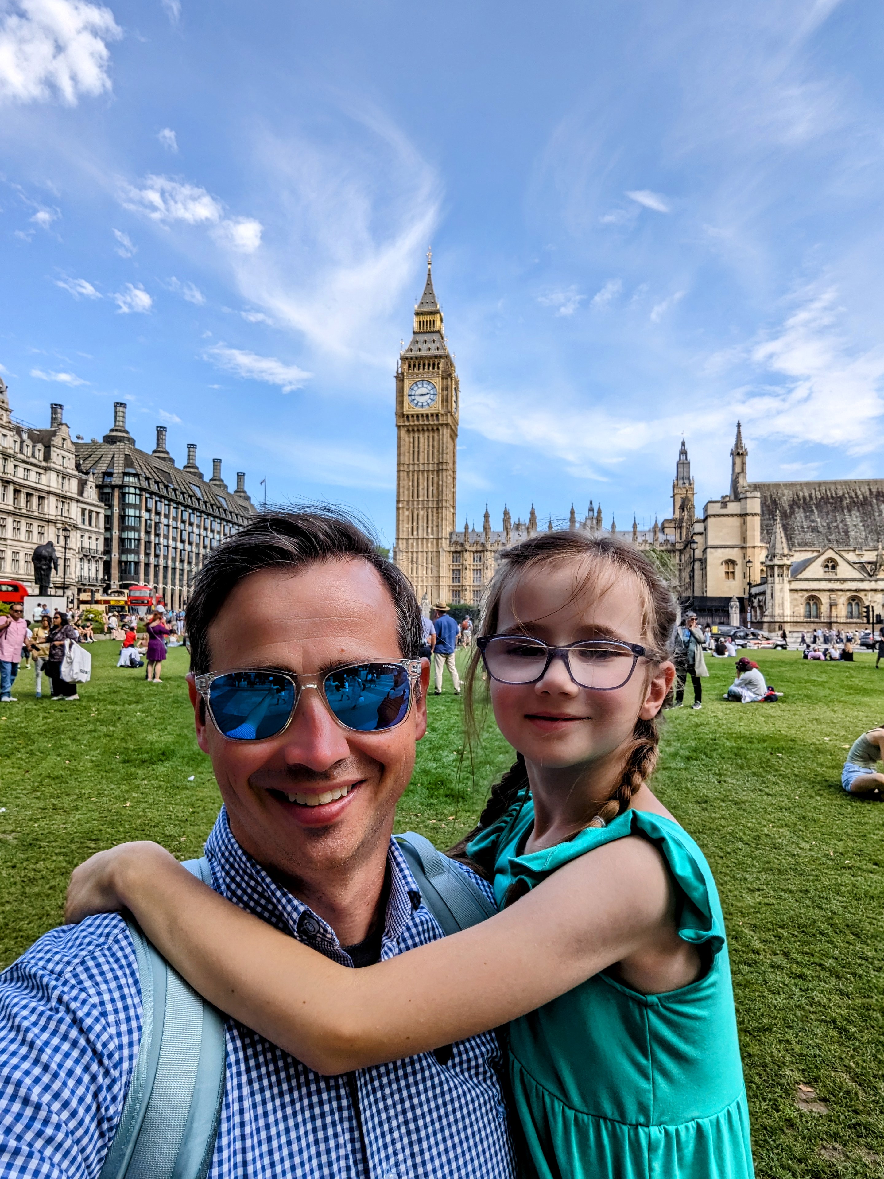 London with the kids